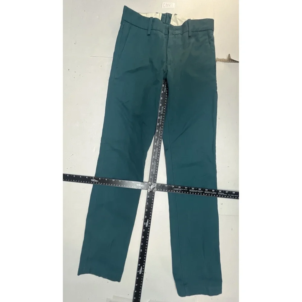 Levi Strauss & Co Mens Slim Fit Chino Pants Teal Green 29x31 Cotton Blend